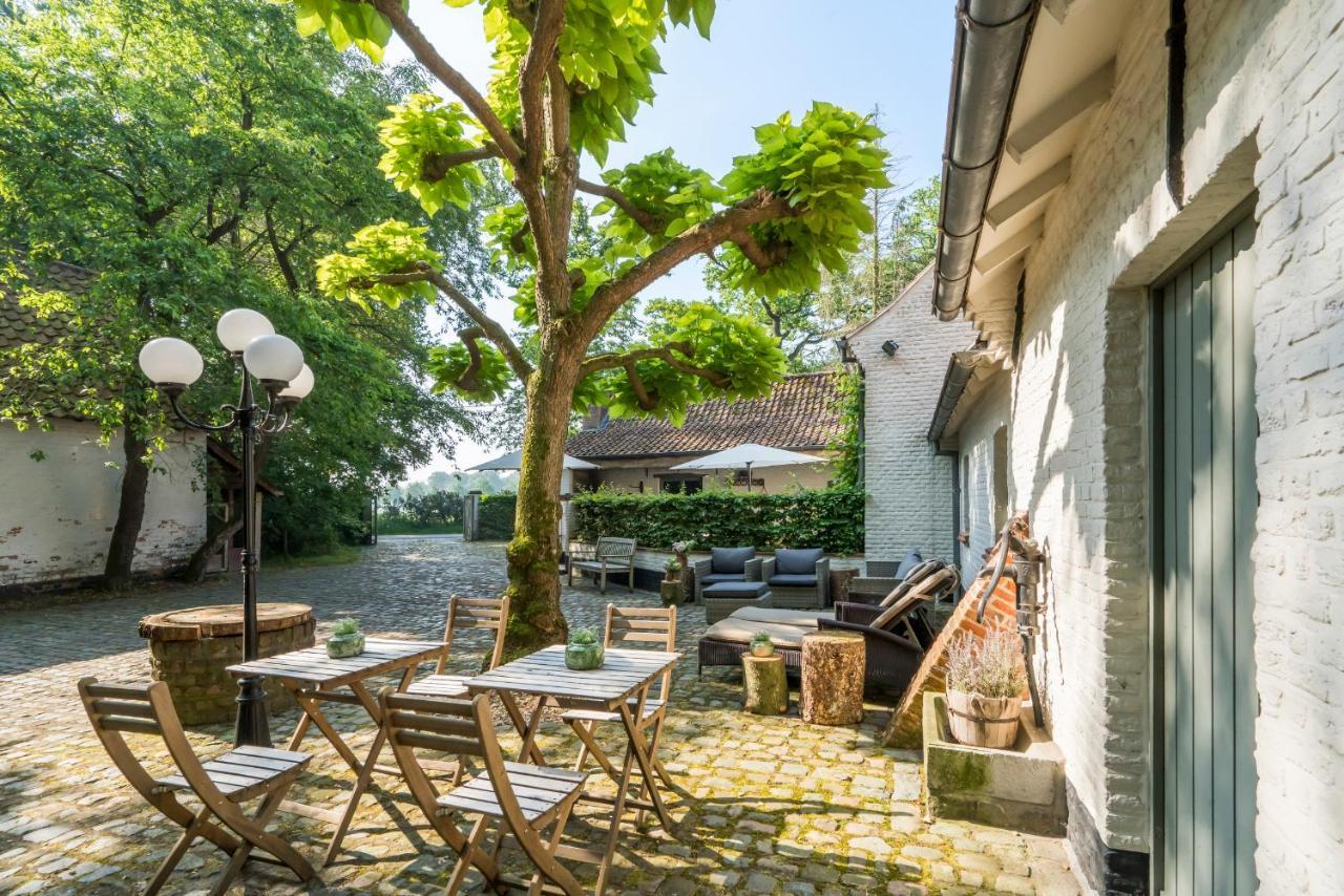 Fantastische Vakantiewoning Aan Het Bos Wingene Экстерьер фото
